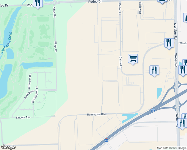 map of restaurants, bars, coffee shops, grocery stores, and more near 999 Belle Lane in Plainfield
