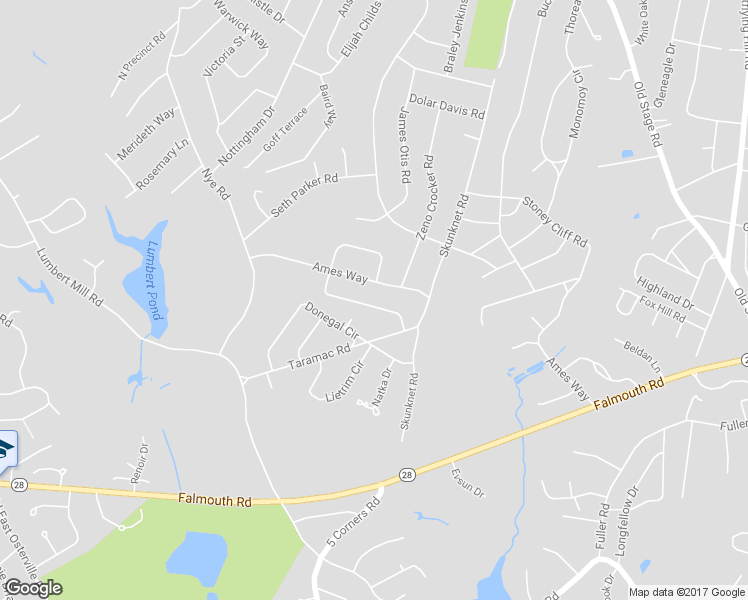 map of restaurants, bars, coffee shops, grocery stores, and more near 48 Bridgets Path in Barnstable