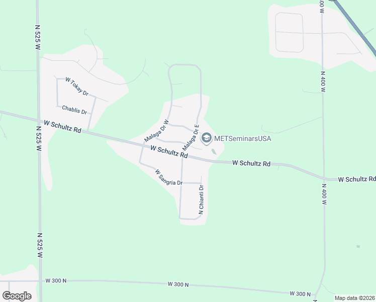 map of restaurants, bars, coffee shops, grocery stores, and more near 3773 Malaga Drive East in La Porte