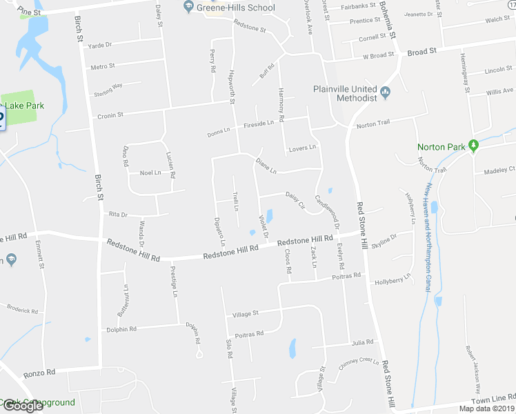 map of restaurants, bars, coffee shops, grocery stores, and more near 67 Violet Drive in Bristol