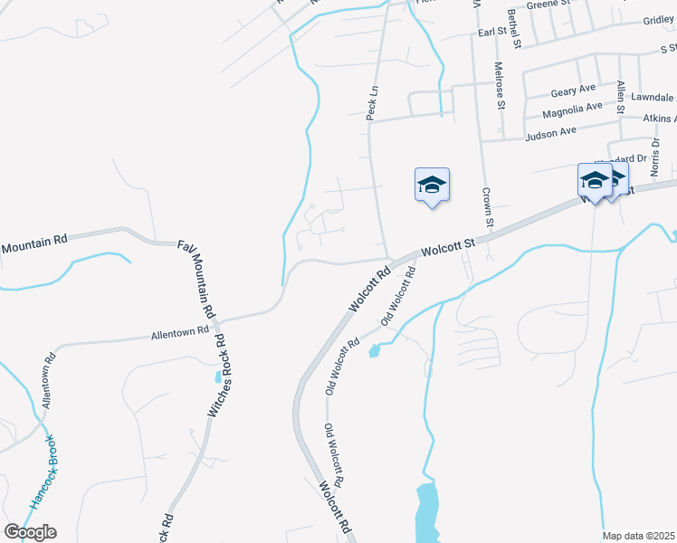 map of restaurants, bars, coffee shops, grocery stores, and more near 649 Wolcott Street in Bristol