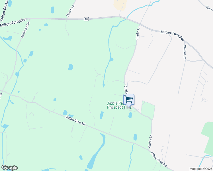 map of restaurants, bars, coffee shops, grocery stores, and more near 9 Bill's Lane in Milton