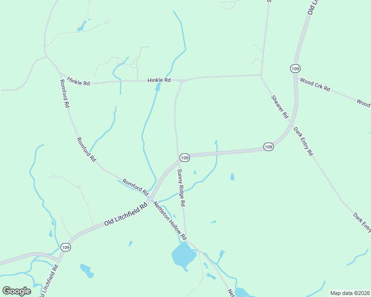 map of restaurants, bars, coffee shops, grocery stores, and more near 44 Sunny Ridge Road in Washington