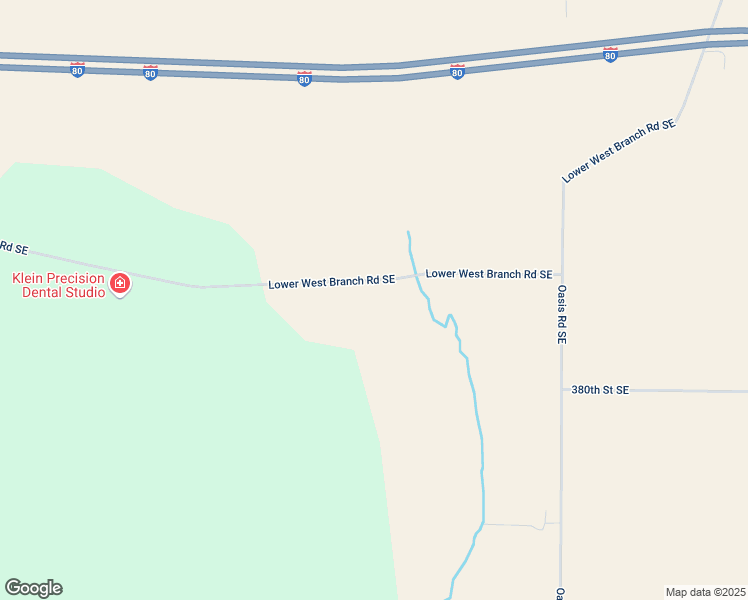 map of restaurants, bars, coffee shops, grocery stores, and more near 5440-5664 Lower West Branch Road Southeast in Iowa City
