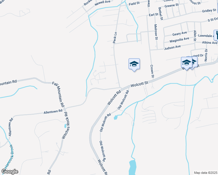 map of restaurants, bars, coffee shops, grocery stores, and more near 628 Wolcott Street in Bristol