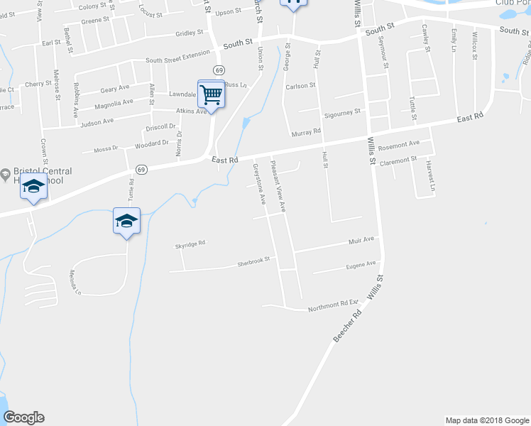 map of restaurants, bars, coffee shops, grocery stores, and more near 20 May Street in Bristol