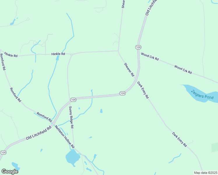 map of restaurants, bars, coffee shops, grocery stores, and more near 207 Old Litchfield Road in Washington