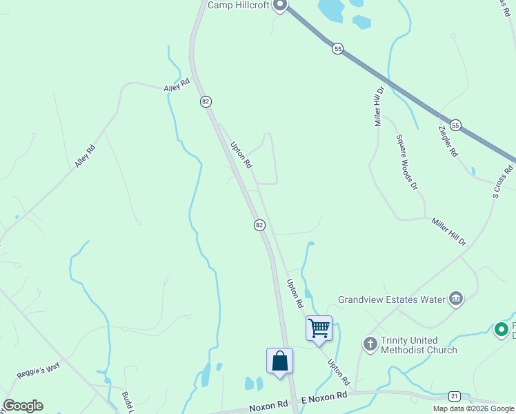 map of restaurants, bars, coffee shops, grocery stores, and more near 2109 New York 82 in Lagrangeville