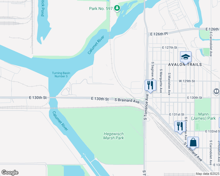 map of restaurants, bars, coffee shops, grocery stores, and more near in Chicago