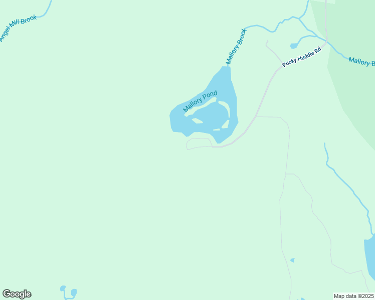 map of restaurants, bars, coffee shops, grocery stores, and more near Pucky Huddle Road in Bethel