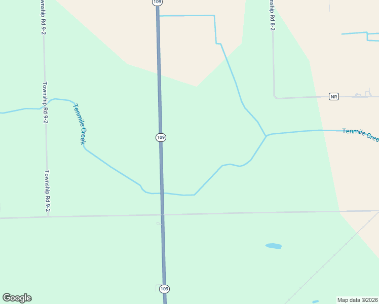 map of restaurants, bars, coffee shops, grocery stores, and more near 13282 Ohio 109 in Delta