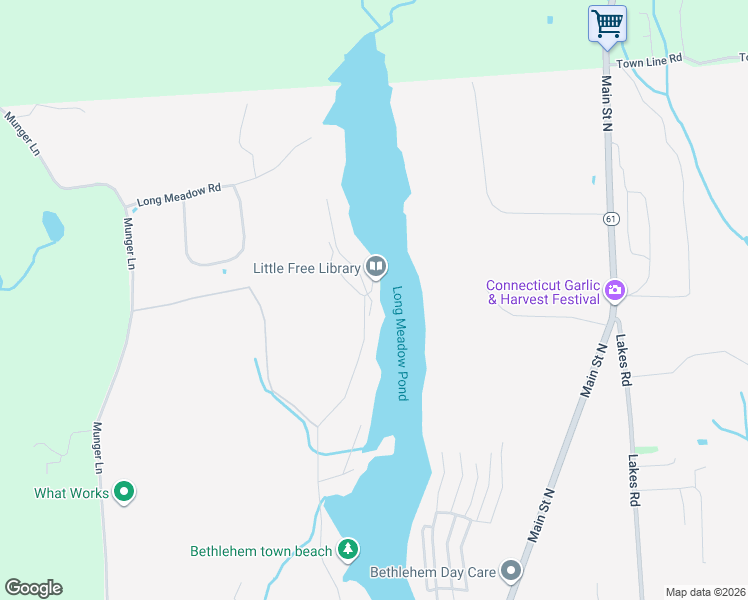 map of restaurants, bars, coffee shops, grocery stores, and more near 182 Lake Drive in Bethlehem