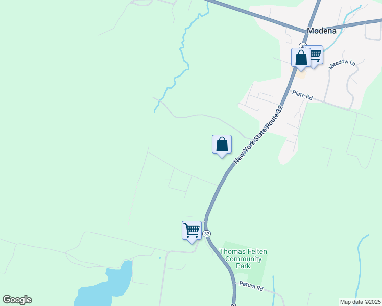 map of restaurants, bars, coffee shops, grocery stores, and more near 34 Rudolph Road in Modena