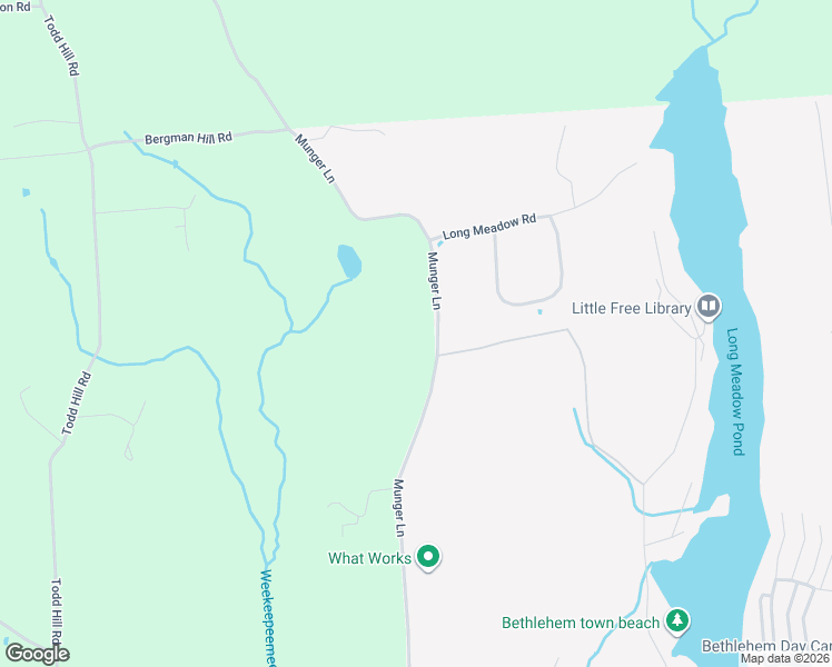map of restaurants, bars, coffee shops, grocery stores, and more near 401-449 Munger Lane in Bethlehem