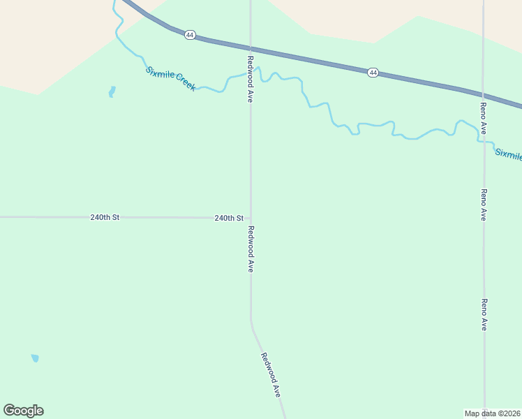 map of restaurants, bars, coffee shops, grocery stores, and more near 2394 Redwood Avenue in Woodbine