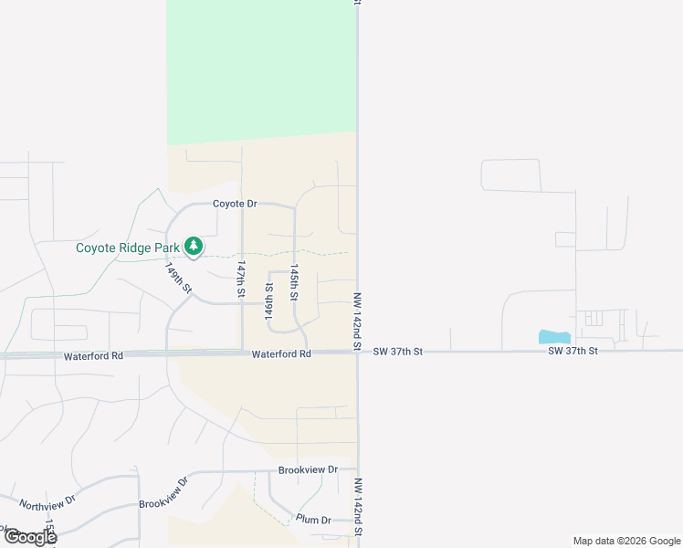 map of restaurants, bars, coffee shops, grocery stores, and more near 1438 Northwest 142nd Street in Grimes