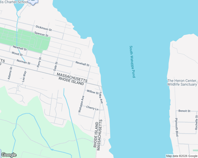 map of restaurants, bars, coffee shops, grocery stores, and more near 12 Alco Street in Fall River