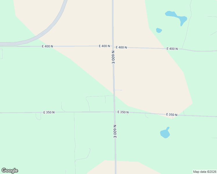 map of restaurants, bars, coffee shops, grocery stores, and more near 3694 North 600 East in Rolling Prairie