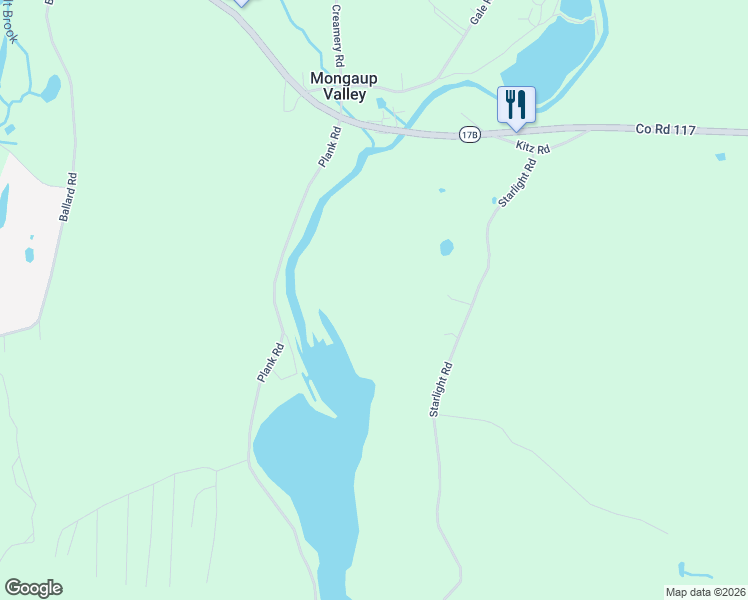 map of restaurants, bars, coffee shops, grocery stores, and more near 941 Starlight Road in Monticello