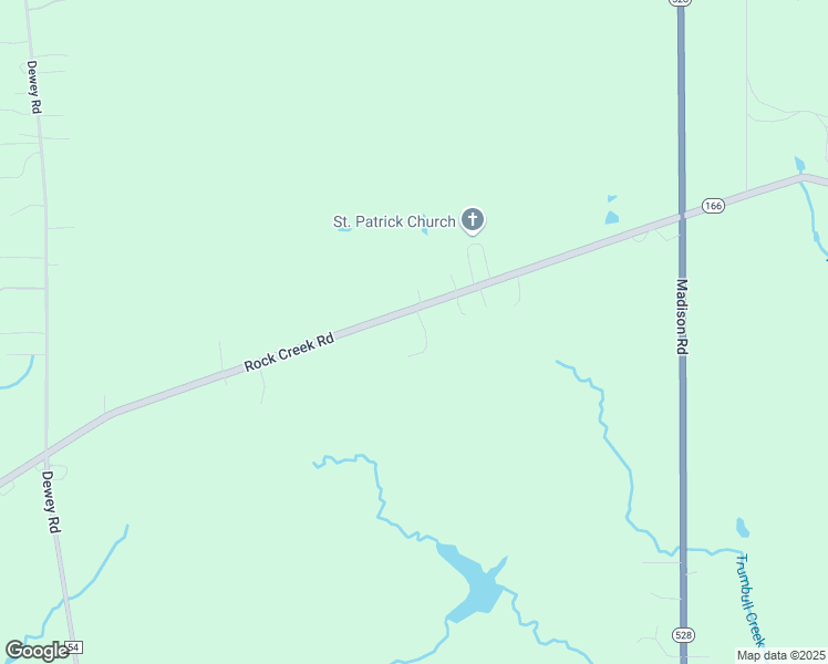 map of restaurants, bars, coffee shops, grocery stores, and more near 16473 Rock Creek Road in Thompson