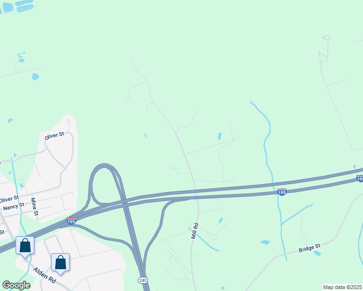 map of restaurants, bars, coffee shops, grocery stores, and more near 289 Mill Road in Fairhaven