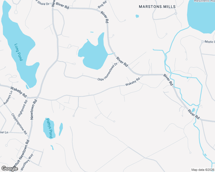 map of restaurants, bars, coffee shops, grocery stores, and more near 152 Wakeby Road in Barnstable