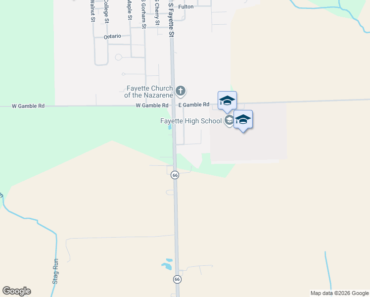 map of restaurants, bars, coffee shops, grocery stores, and more near 615 Cynthia Drive in Fayette