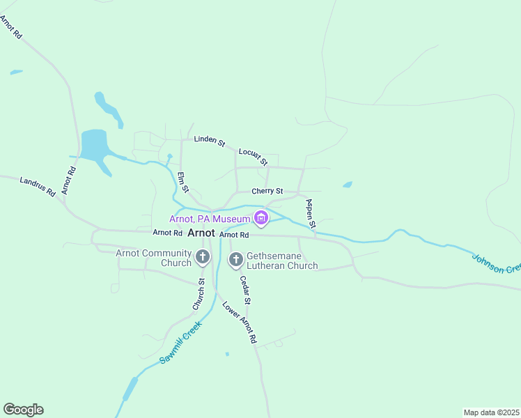 map of restaurants, bars, coffee shops, grocery stores, and more near in Arnot