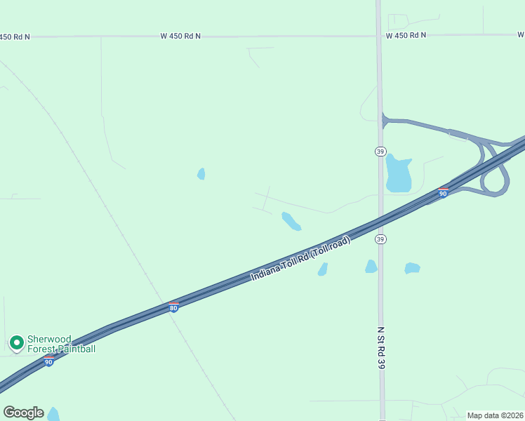 map of restaurants, bars, coffee shops, grocery stores, and more near W Rue Du Lac Ct in LaPorte