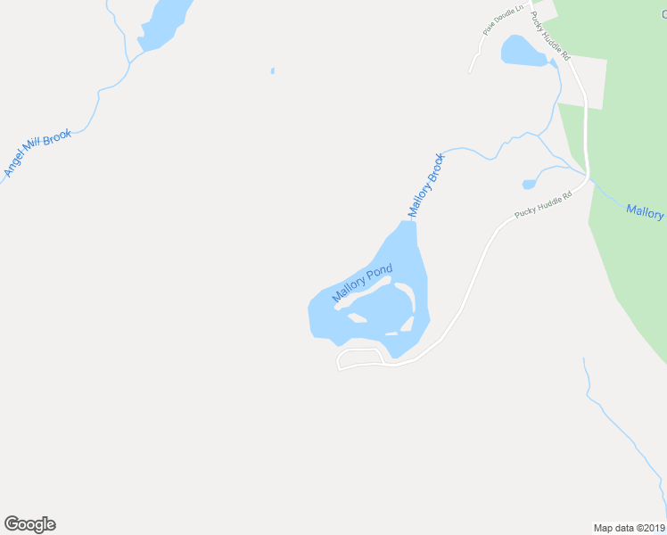 map of restaurants, bars, coffee shops, grocery stores, and more near Pucky Huddle Road in Bethel
