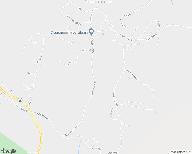 map of restaurants, bars, coffee shops, grocery stores, and more near 264 Cragsmoor Road in Pine Bush