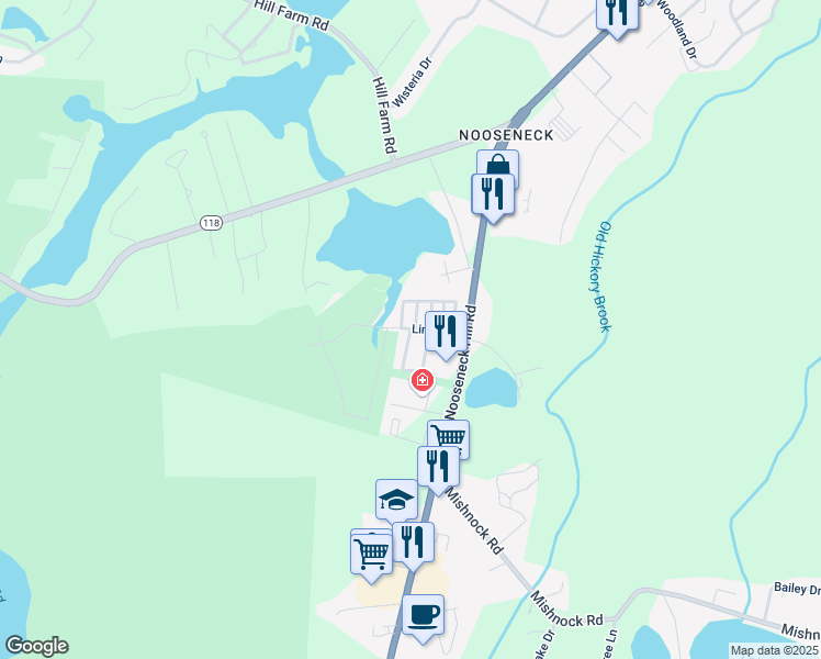map of restaurants, bars, coffee shops, grocery stores, and more near 1 Ln 6 in Coventry