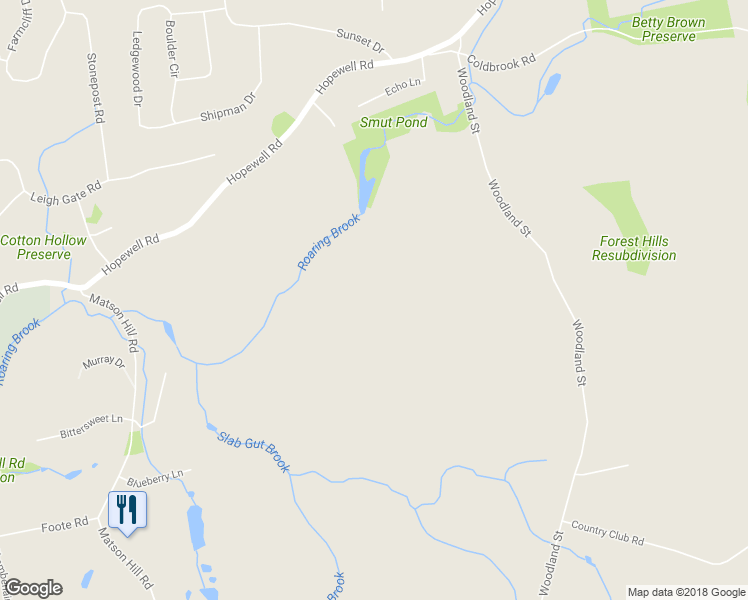 map of restaurants, bars, coffee shops, grocery stores, and more near 63 Woodland Street in Glastonbury