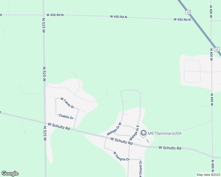 map of restaurants, bars, coffee shops, grocery stores, and more near 4942 West Concord Drive in La Porte