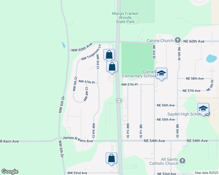 map of restaurants, bars, coffee shops, grocery stores, and more near 5744-5922 Northwest 2nd Avenue in Des Moines