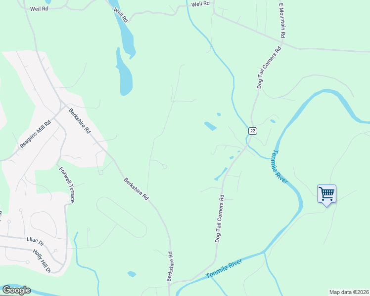 map of restaurants, bars, coffee shops, grocery stores, and more near 48 Old Branch Road in Wingdale
