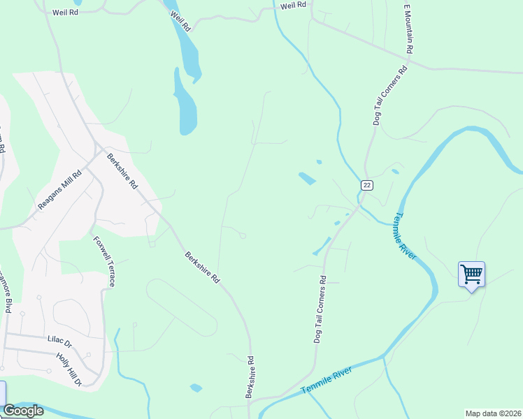 map of restaurants, bars, coffee shops, grocery stores, and more near 48 Old Branch Road in Wingdale