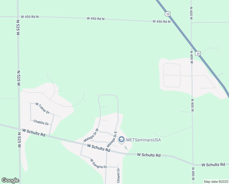 map of restaurants, bars, coffee shops, grocery stores, and more near 4500-4698 Malaga Drive East in La Porte