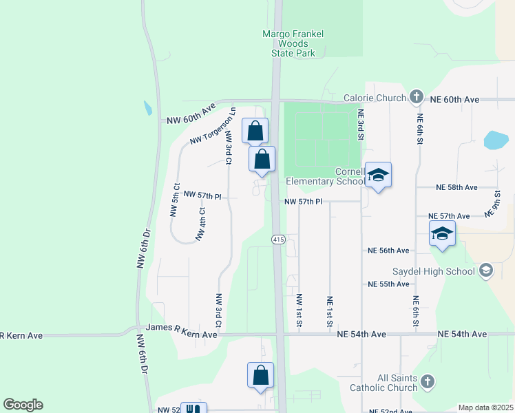 map of restaurants, bars, coffee shops, grocery stores, and more near 5744 Northwest 2nd Street in Des Moines