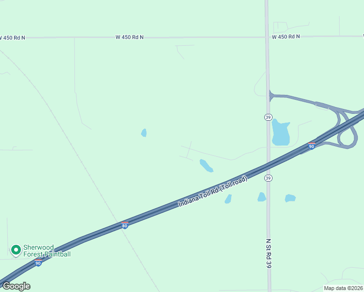 map of restaurants, bars, coffee shops, grocery stores, and more near W Rue Du Lac Ct in La Porte