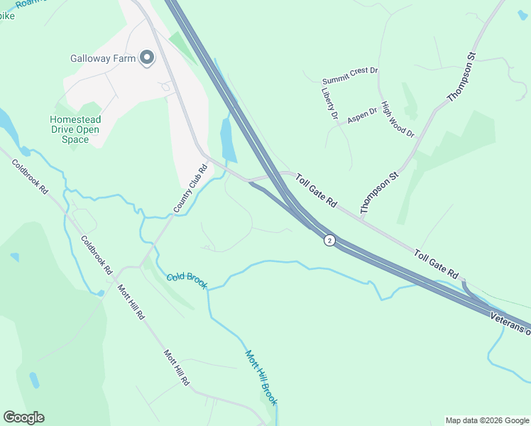 map of restaurants, bars, coffee shops, grocery stores, and more near 78 Coldspring Crossing in Glastonbury