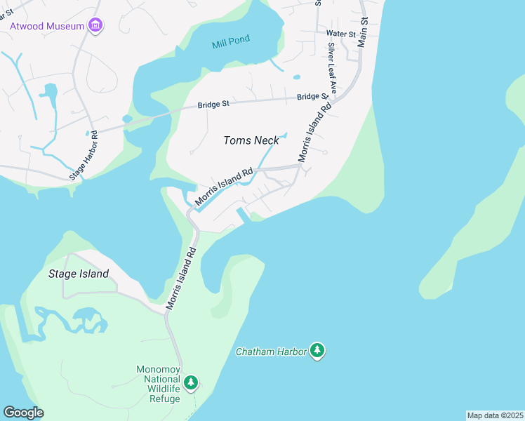 map of restaurants, bars, coffee shops, grocery stores, and more near 83 Seagull Road in Chatham