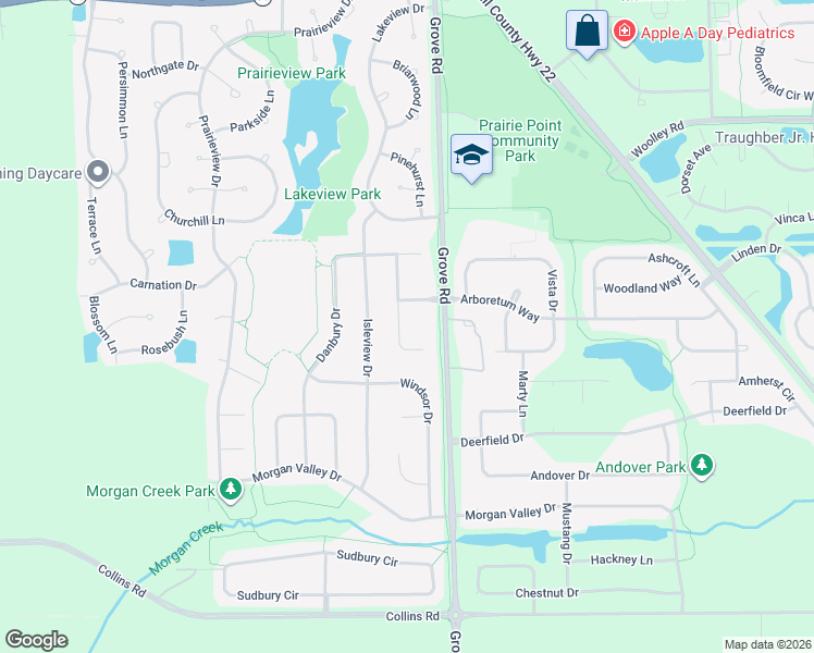 map of restaurants, bars, coffee shops, grocery stores, and more near 316 White Pines Lane in Oswego