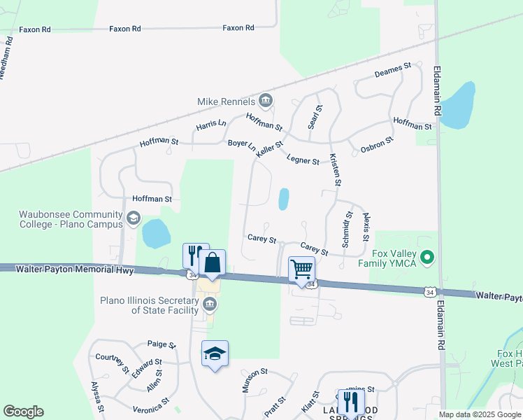 map of restaurants, bars, coffee shops, grocery stores, and more near 306 Hubbard Circle in Plano