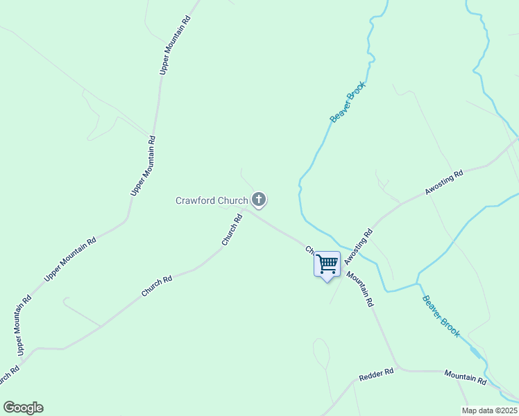 map of restaurants, bars, coffee shops, grocery stores, and more near 353 Church Rd in Pine Bush