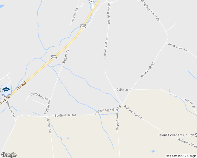 map of restaurants, bars, coffee shops, grocery stores, and more near 199 Baldwin Hill Road in Washington