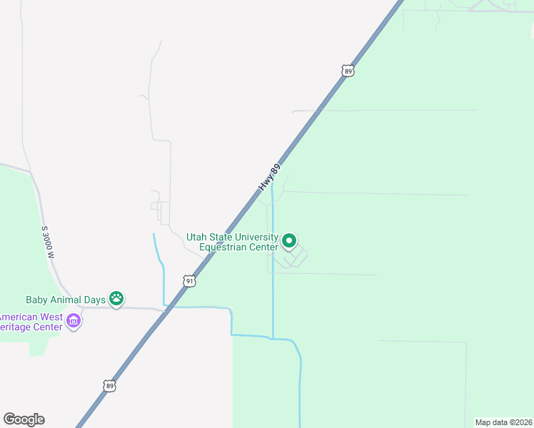 map of restaurants, bars, coffee shops, grocery stores, and more near 3561 South 2400 West in Logan