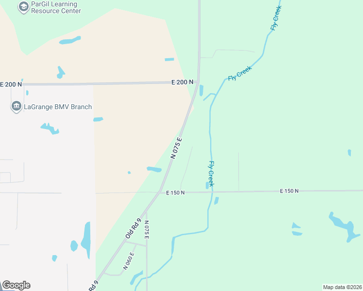 map of restaurants, bars, coffee shops, grocery stores, and more near 1765 North 075 East in LaGrange