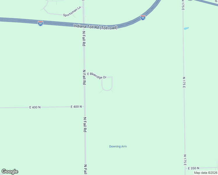 map of restaurants, bars, coffee shops, grocery stores, and more near 4135 North Blueridge Drive in La Porte