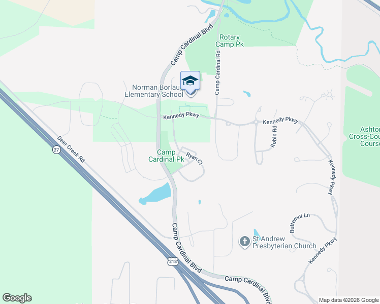 map of restaurants, bars, coffee shops, grocery stores, and more near 918 Ryan Court in Iowa City